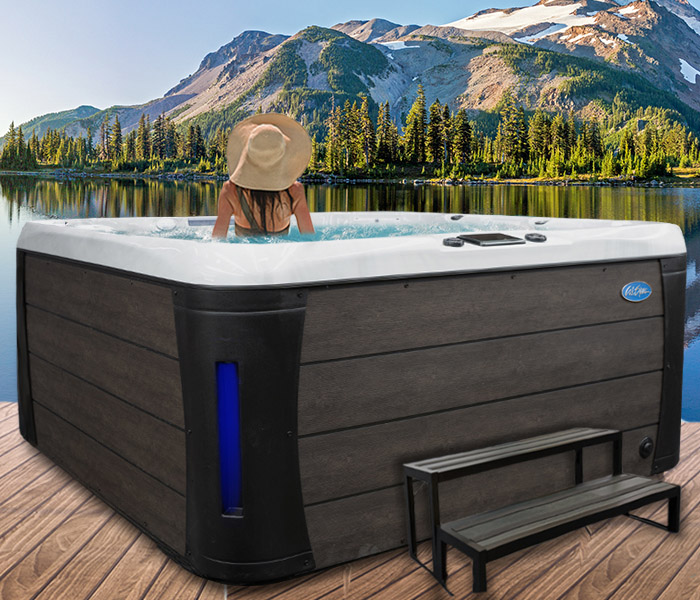 Calspas hot tub being used in a family setting - hot tubs spas for sale Beaumont