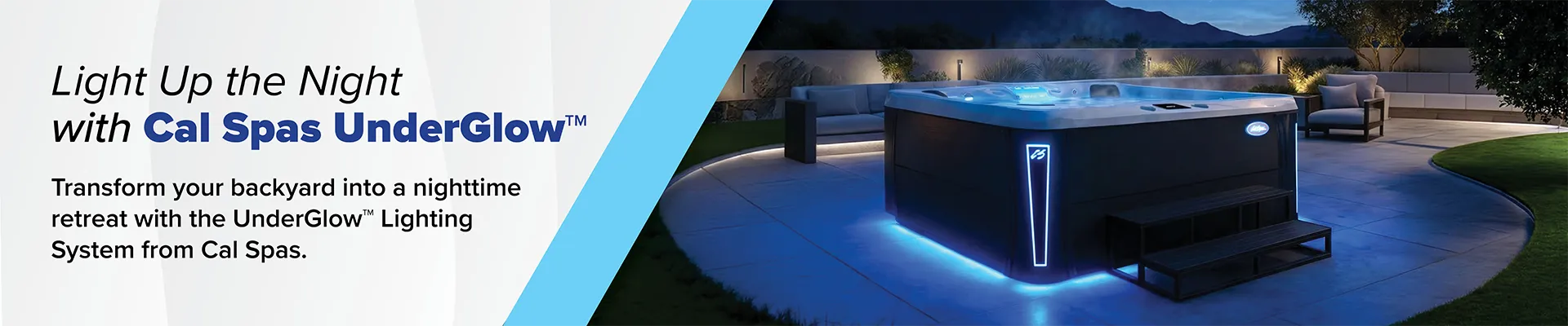 Calspas hot tub being used in a family setting - Beaumont